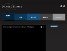 Tablet Screenshot of danielemmet.com